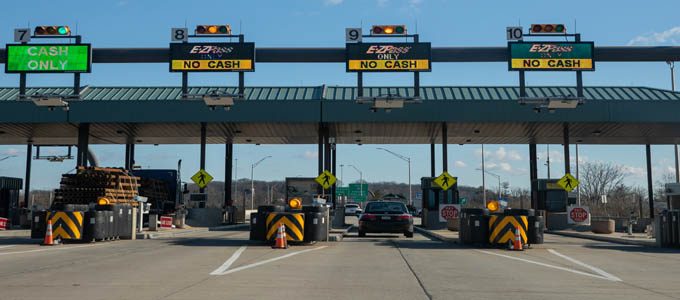 Toll plaza